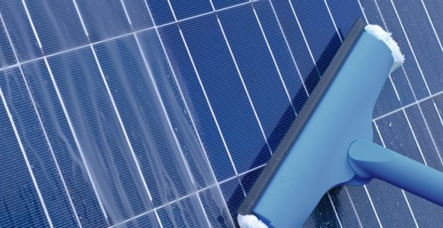 Solar Panels Cleaned
